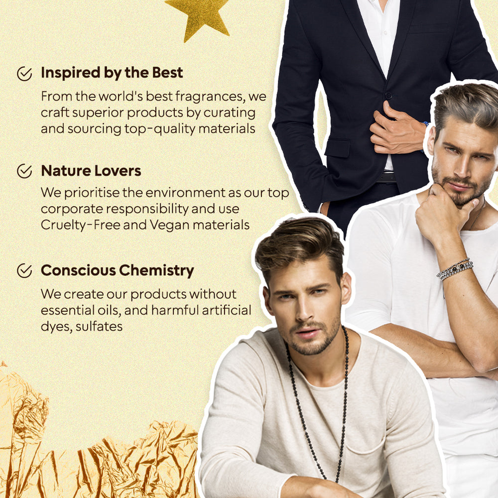 Perfume Gift Set For Men - 4 x 0.7 fl oz