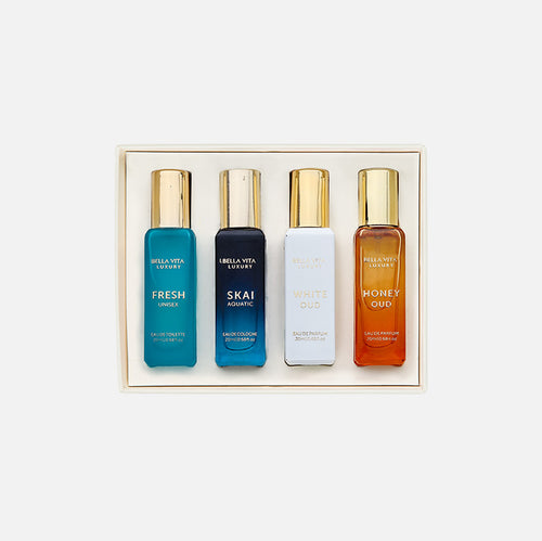 Unisex Perfume Gift Set - 4 x 0.7 fl oz