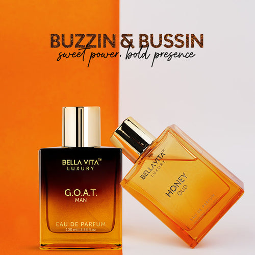 Buzzin &amp; Bussin — G.O.A.T. Man + Honey OUD | 100ml Each