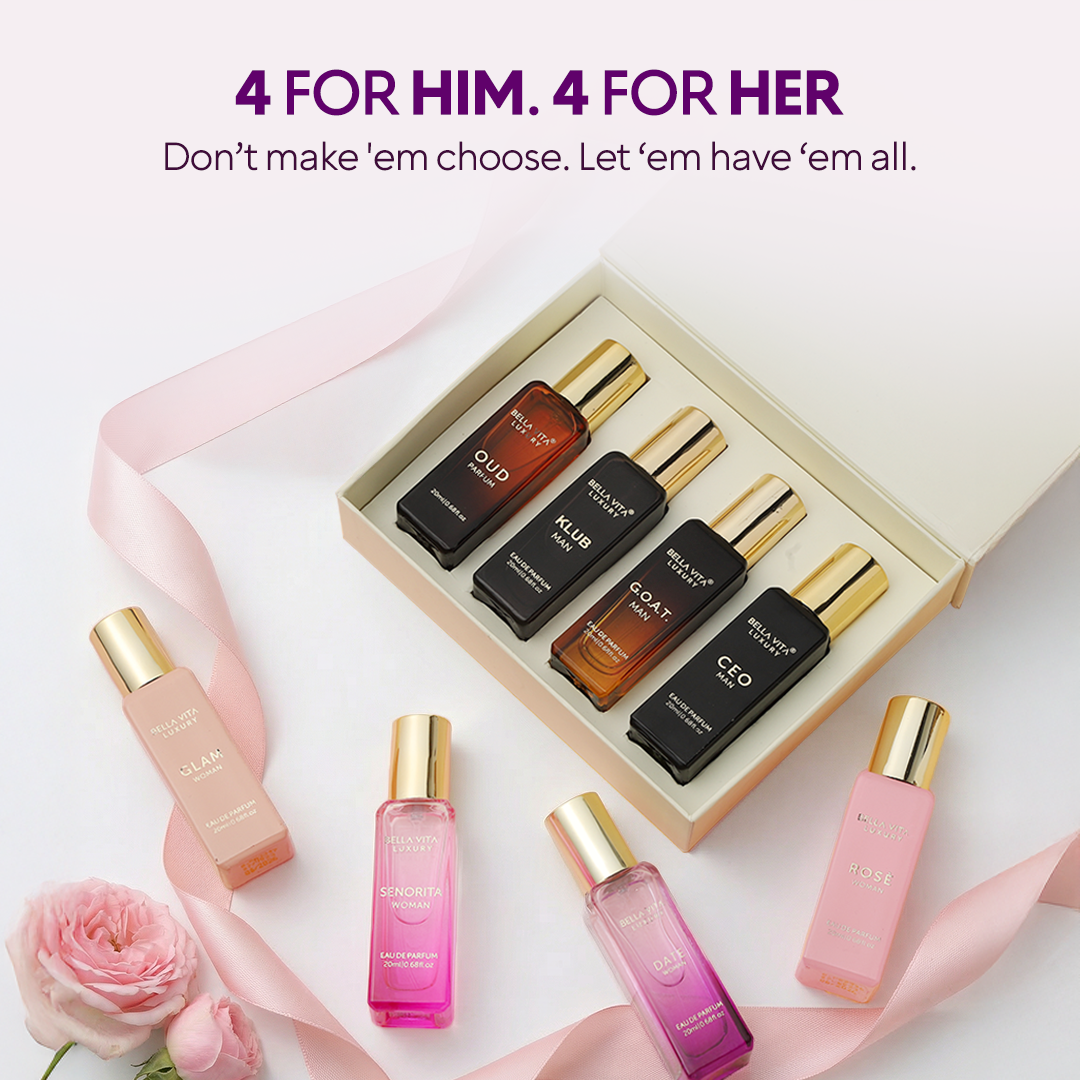 Him &amp; Her Gift Set - 8 in 1 Multi Pack
